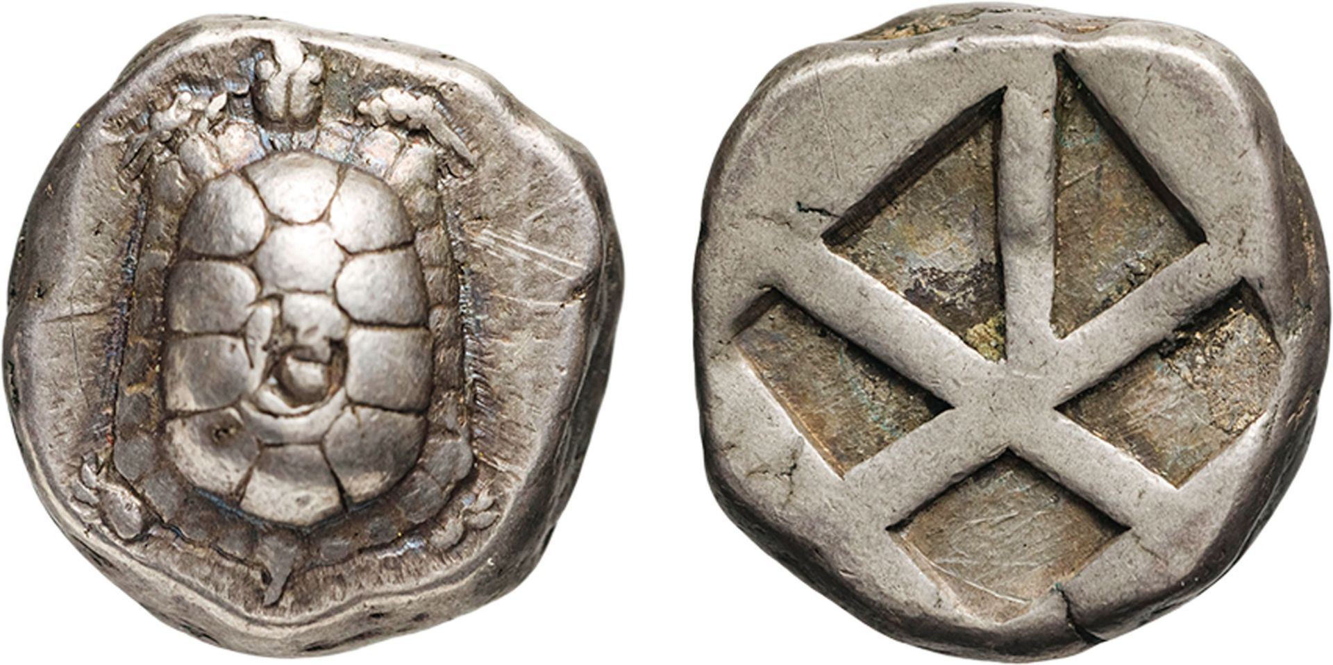 MONETE GRECHE. EGINA (CIRCA 456-431 A.C.). STATERE