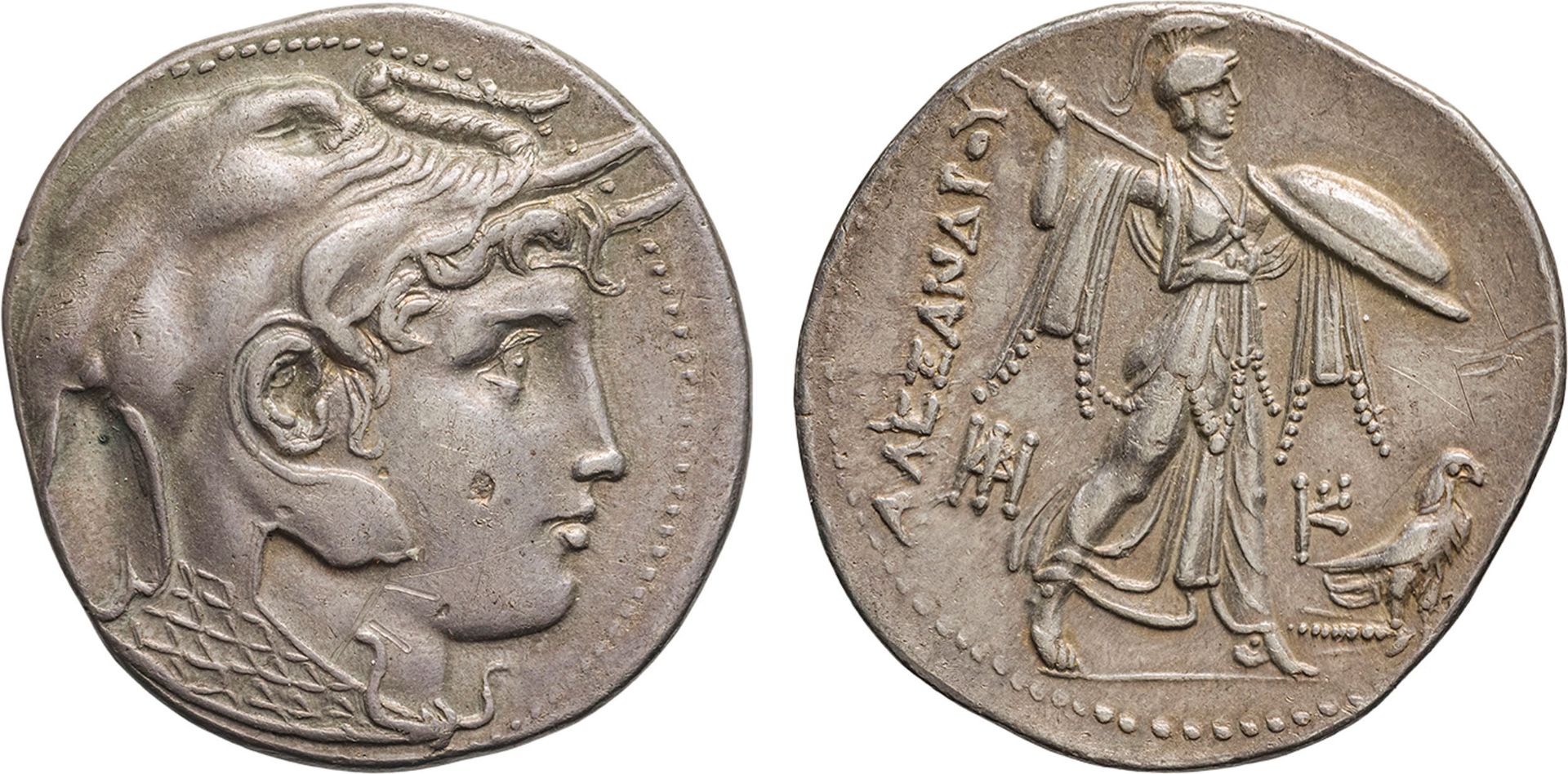 MONETE GRECHE. EGITTO. TOLOMEO (323-285 A.C.). TETRADRACMA