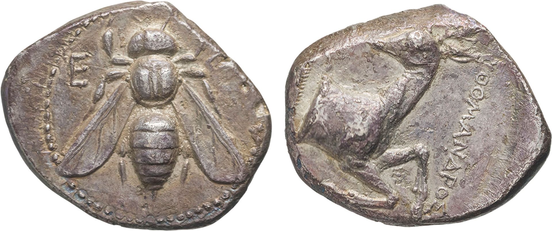 MONETE GRECHE. IONIA. EFESO (CIRCA 340 A.C.). TETRADRACMA
