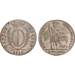 ZECCHE ESTERE. SVIZZERA. LUCERNA. 4 FRANCHI 1814