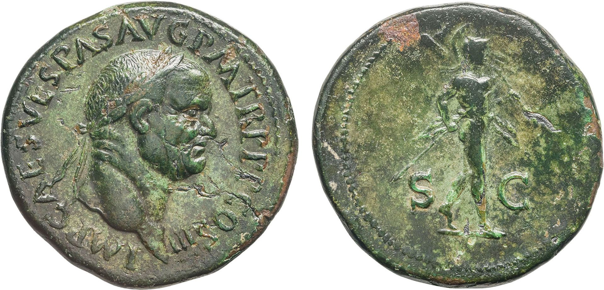 MONETE ROMANE IMPERIALI. VESPASIANO (69-79). SESTERZIO