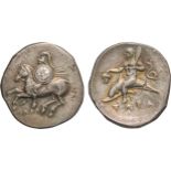 MONETE GRECHE. CALABRIA. TARANTO (CIRCA 281-272 A.C.). NOMOS