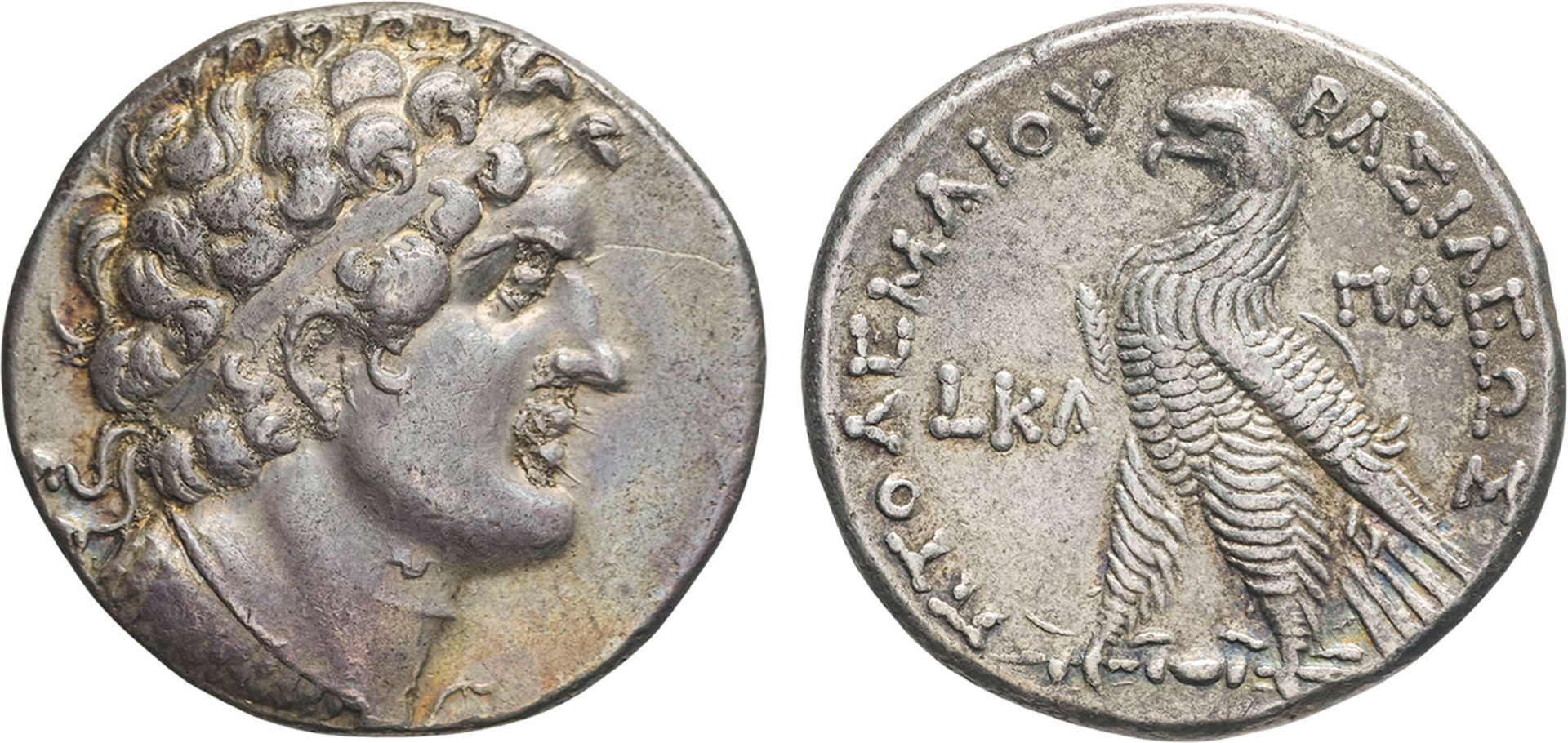MONETE GRECHE. TOLOMEO VI (180-145 A.C.). TETRADRACMA