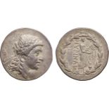 MONETE GRECHE. AEOLIS. MYRINA (II-I SEC. A.C.) TETRADRACMA