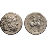MONETE GRECHE. MACEDONIA. FILIPPO II (359-336 A.C.). TETRADRACMA