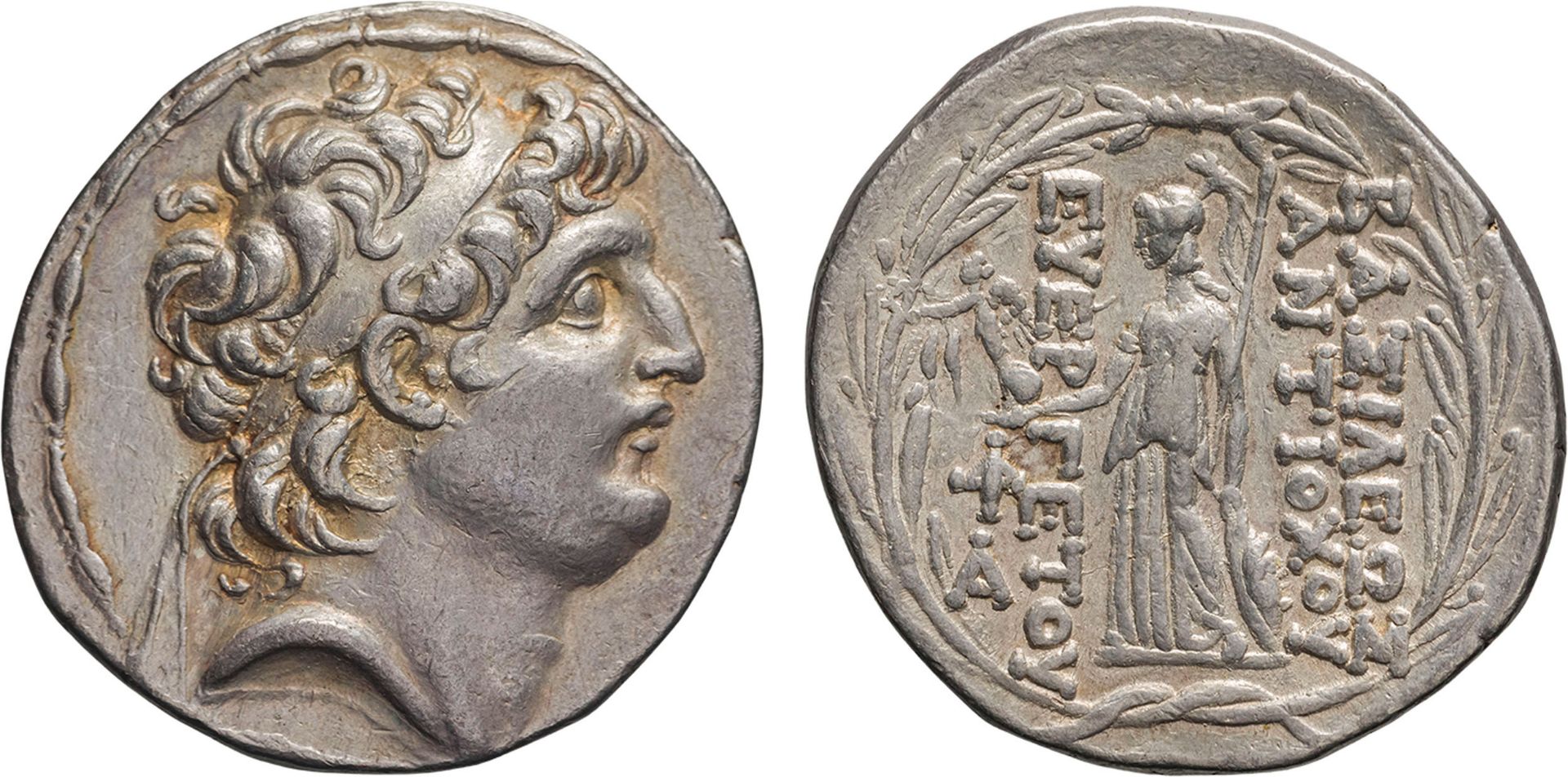 MONETE GRECHE. RE SELEUCIDI. ANTIOCO VII (138-129 A.C.) TETRADRACMA