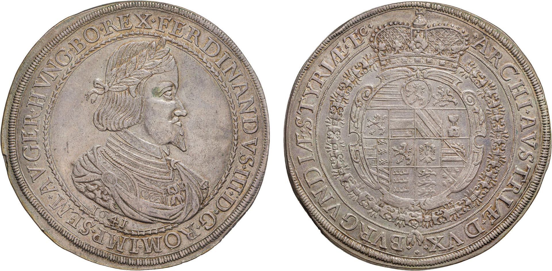 ZECCHE ESTERE. SACRO ROMANO IMPERO. FERDINANDO III (1637-1657). DOPPIO TALLERO 1641