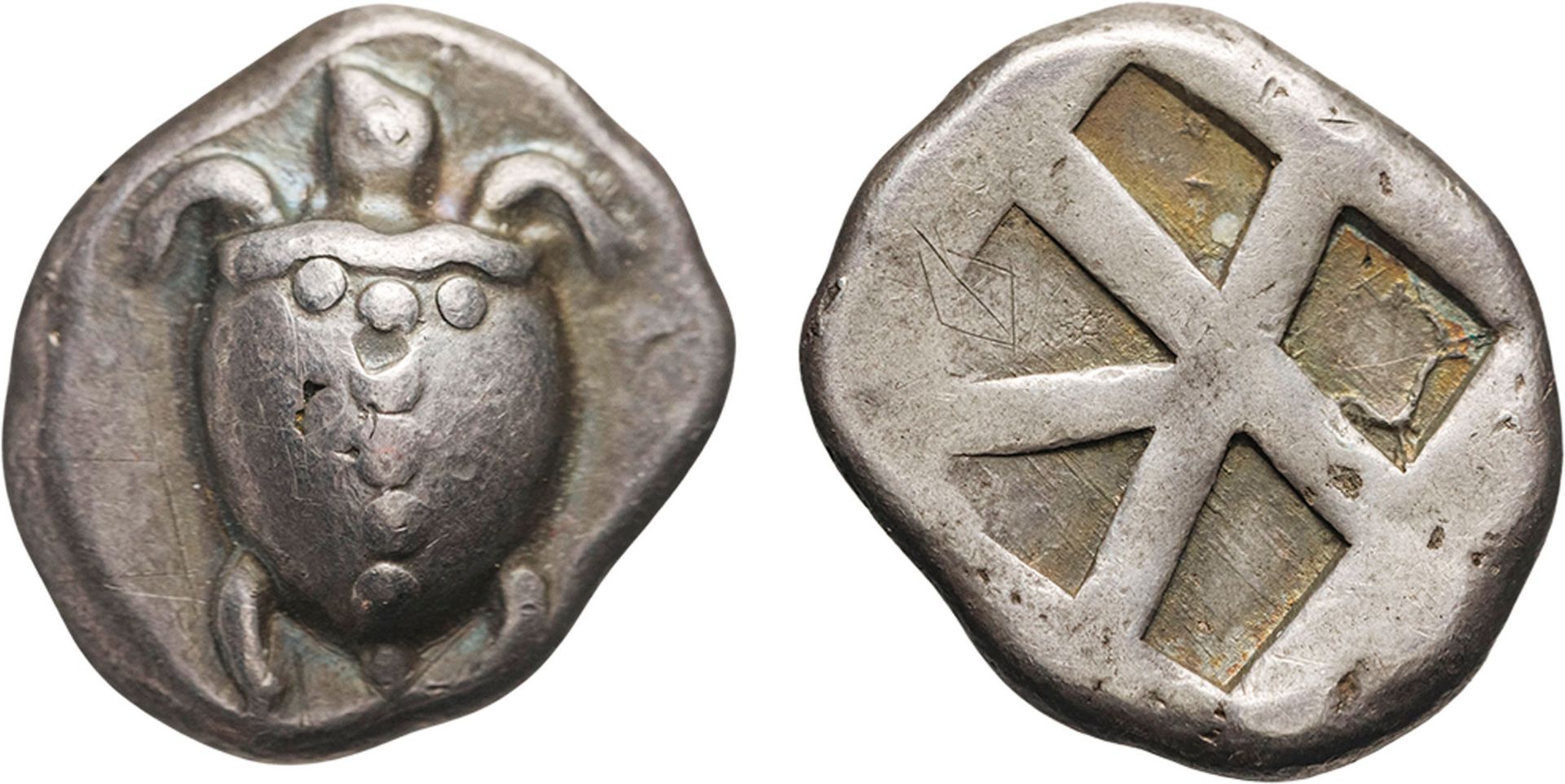 MONETE GRECHE. EGINA (CIRCA 550-450 A.C.). STATERE