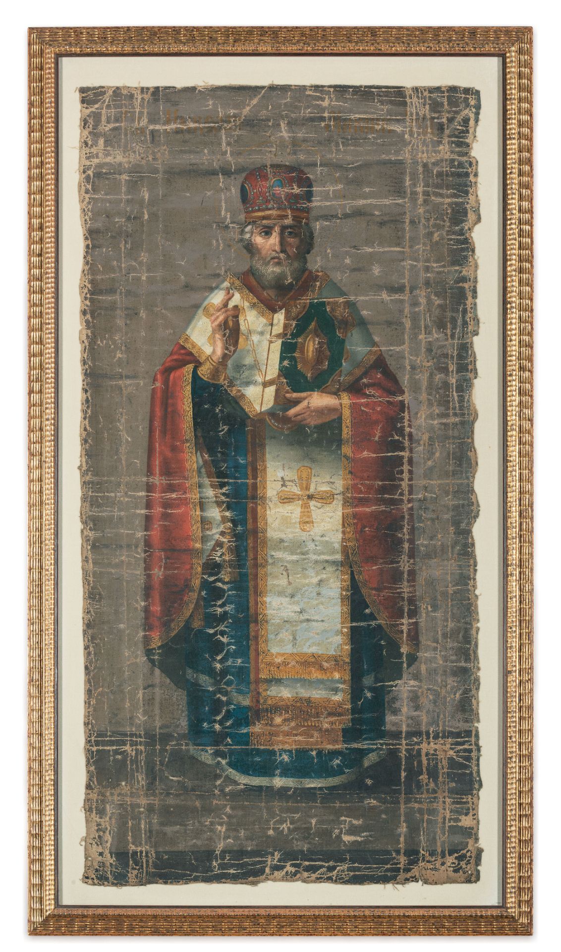 ICONA RAFFIGURANTE SAN NICOLA, XX SECOLO