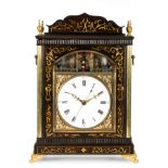 CANTON, RARO OROLOGIO MUSICALE CON AUTOMI, CINA 1850 CIRCA