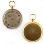 LEPINE (ATT) OROLOGIO DA TASCA IN ORO, SVIZZERA 1820 CIRCA