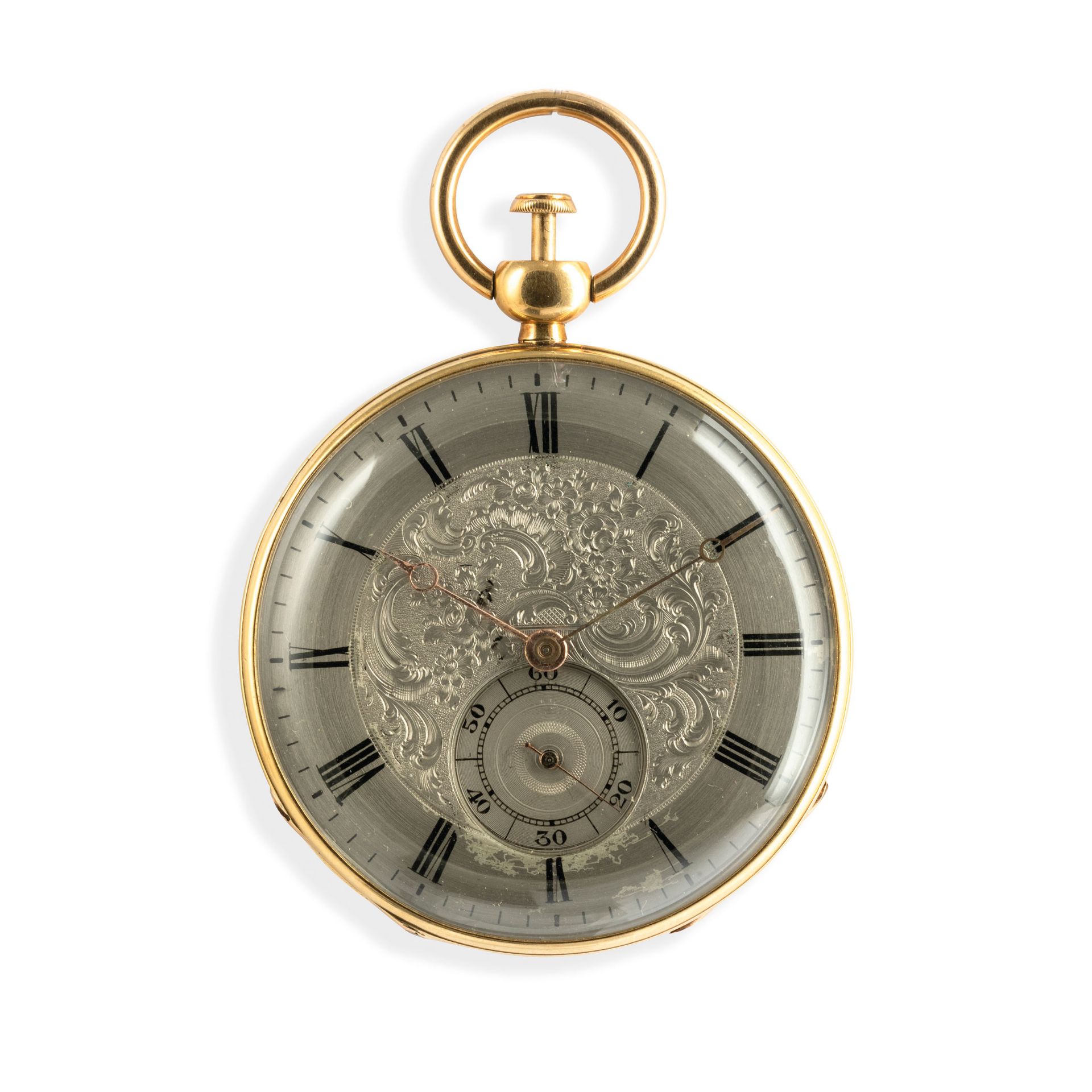 HAINARD A ROUEN, OROLOGIO DATA TASCA A RIPETIZIONE ORE E QUARTI, CIRCA 1850 - Bild 2 aus 5