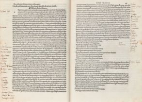 DIOGENES LAERTIUS (180-240). Vitae et sententiae eorum qui in philosophia probati fuernunt. Venice: