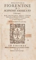 AMMIRATO, Scipione (1531-1601). Dell'istorie fiorentine. Florence: Giunti, 1600.