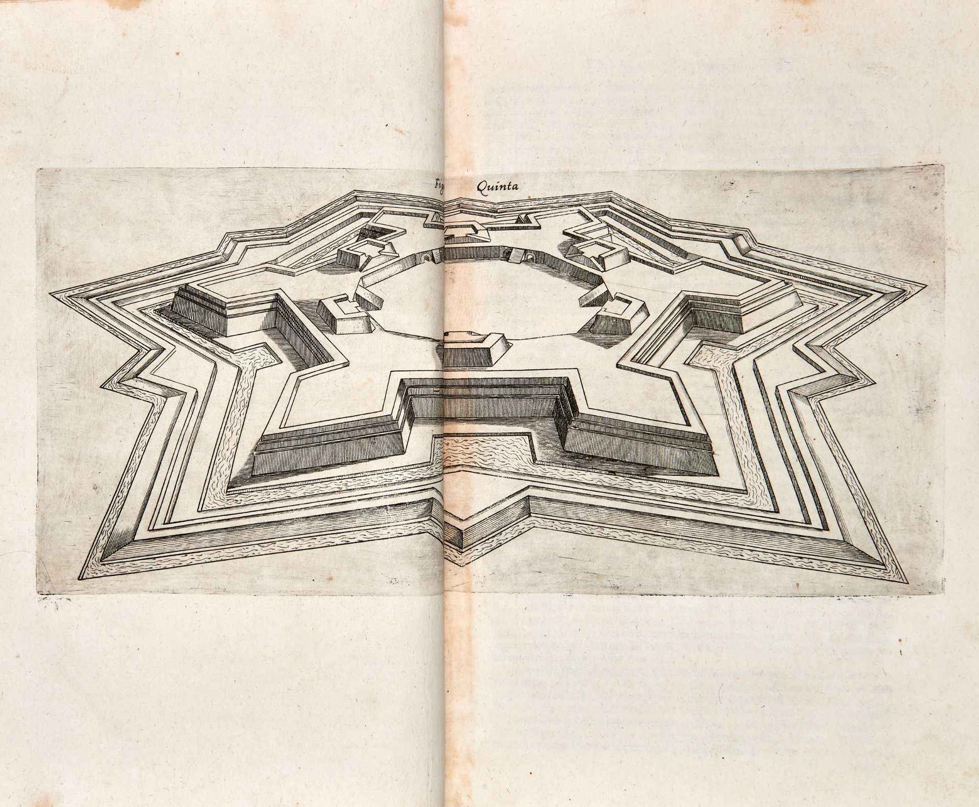 [MILITARIA] SARDI Pietro (16th century). Corno Dogale della Militare Architettura. Venice: Giunti,