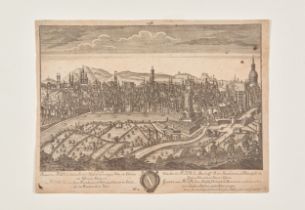 HAFFNER, Johann Christoph (1668-1754); RUPPRECHT, Marcus Abraham (XVIII). Prospectus Roma.