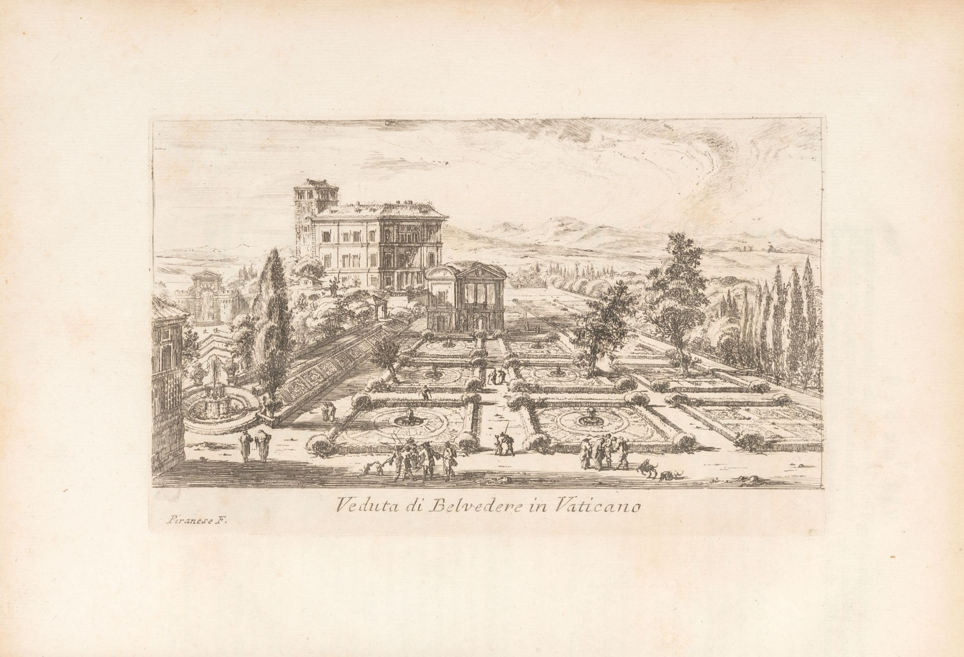PIRANESI, Giovanni Battista (1720-1778); VENUTI, Ridolfino (1705-1763). Accurata e succinta - Bild 2 aus 4