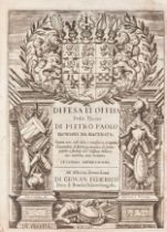 [MILITARIA] FLORIANI, Pietro Paolo (1585-1638). Difesa et offesa delle piazze. Venice: Francesco