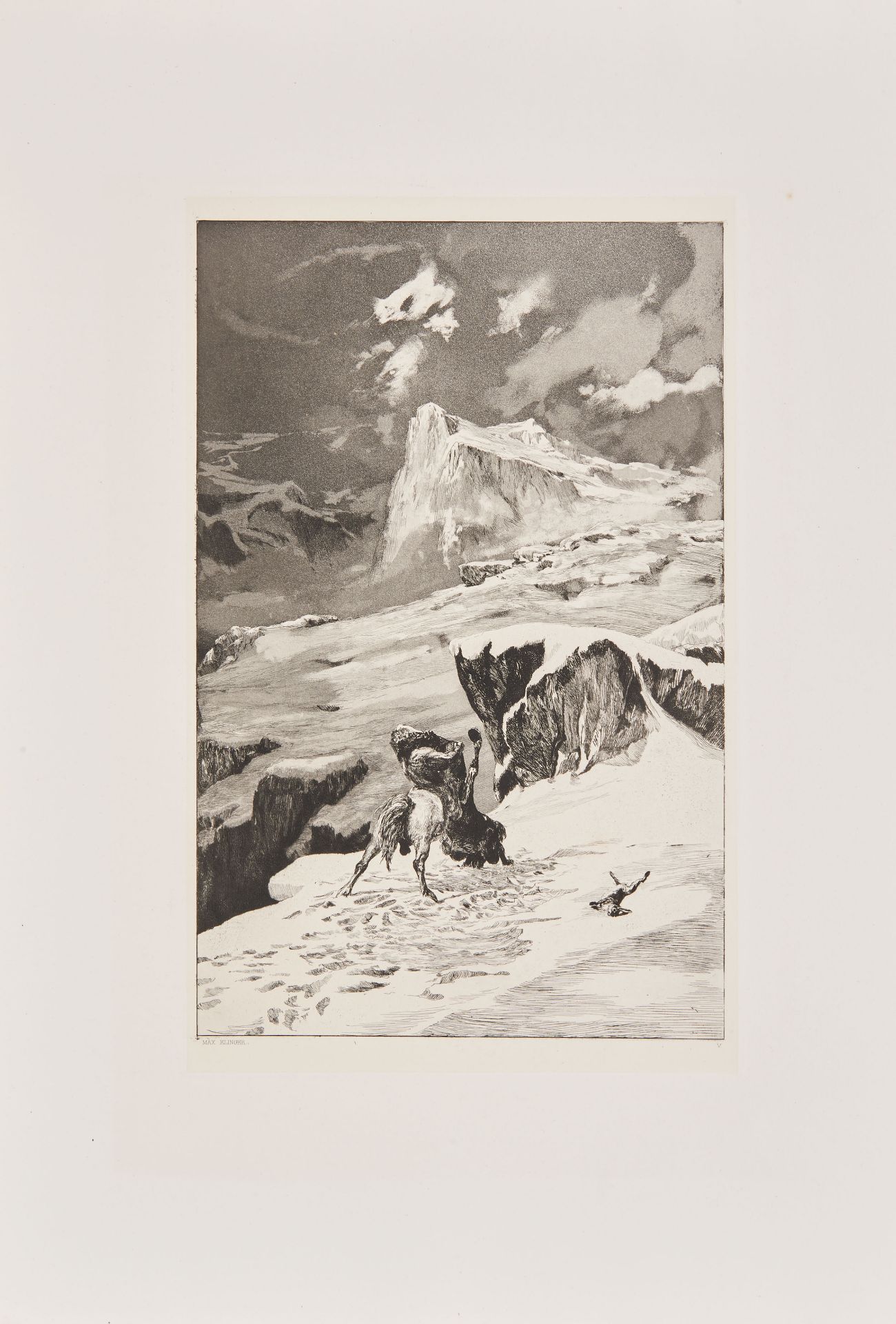 KLINGER, Max (1857-1920). Intermezzi. Opus IV. Nurnberg: Stroefer, 1881. - Bild 4 aus 4