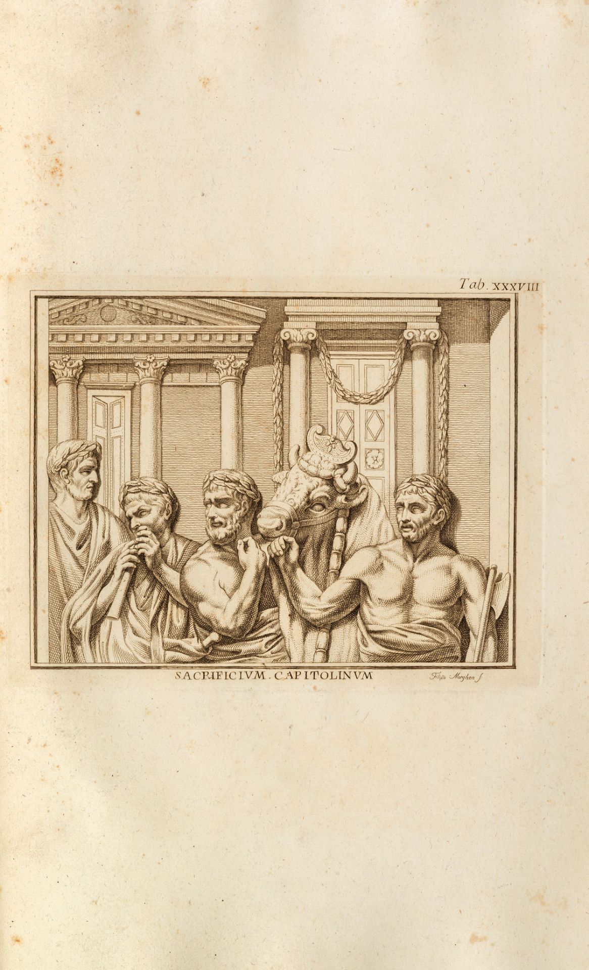 VENUTI, Ridolfino (1705-1763); AMADUZZI, Giovanni Cristofano. Vetera monumenta quae in hortis - Bild 6 aus 6