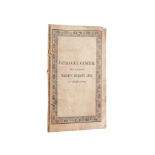 [ECONOMICS]. Catalogue General de la maison Martin Burdin Ainé. Chambery,[c. 1820].