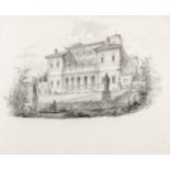 LANDESIO, Eugenio (1810-1879); ROSA, Pietro (1810-1891). Vedute principali della Villa Borghese.