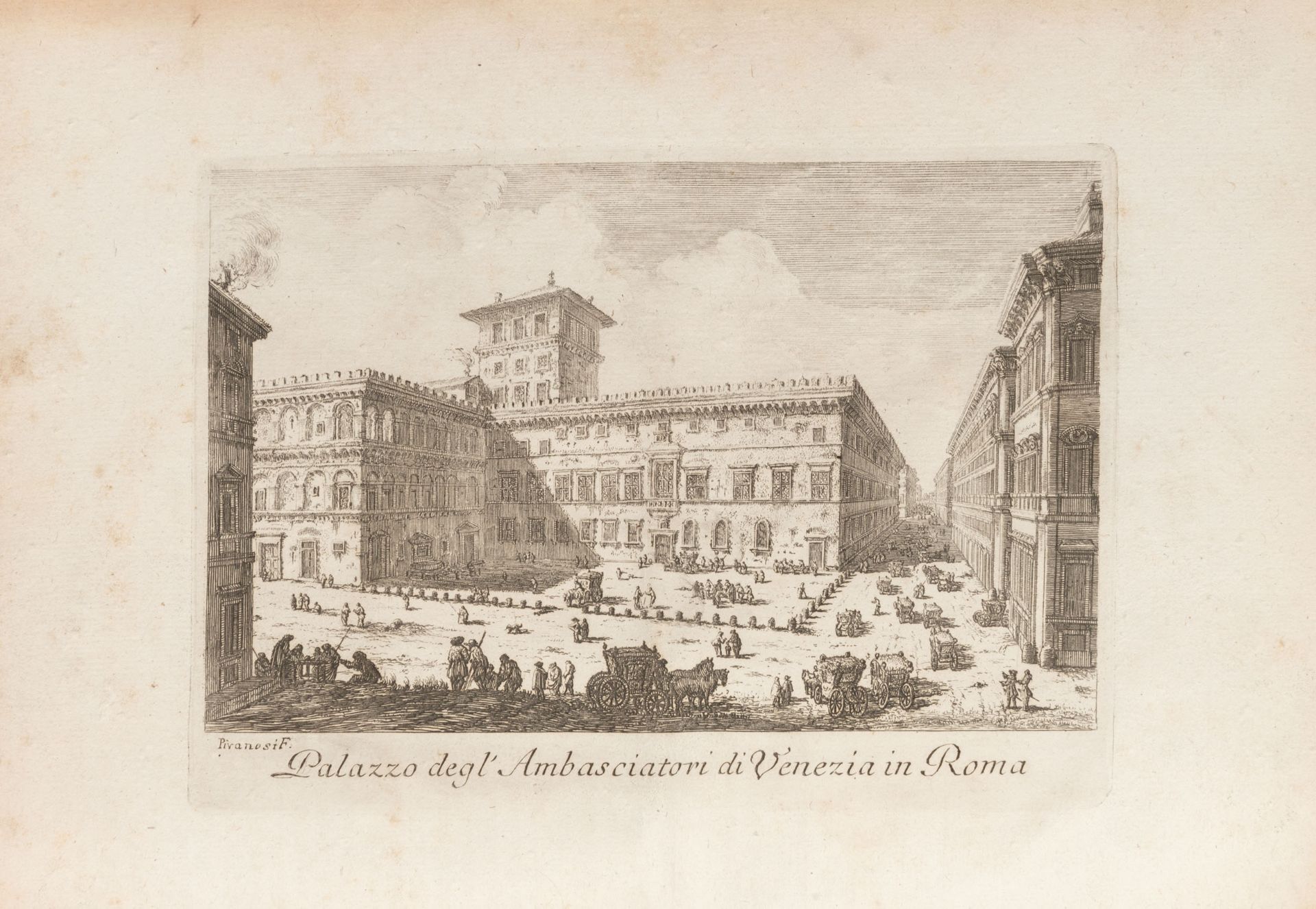 PIRANESI, Giovanni Battista (1720-1778); VENUTI, Ridolfino (1705-1763). Accurata e succinta