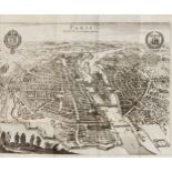 ZEILLER, Martin (1589-1661). Topographia Galliae...Erste-Dritter Theil. Frankfurt: Merian,