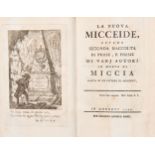 [CURIOSA] REGIS, Giuseppe Francesco (1752-1820). La nuova Micceide, ovvero seconda raccolta di