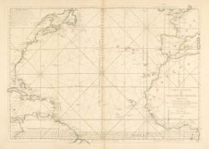 [PORTOLAN] BELLIN, Jacques Nicolas (1703-1772); CASSINI DE THURY C?sar-François; . Portolan atlas