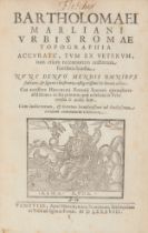 MARLIANI, Bartolomeo (1488-1566). Bartholomaei Marliani Urbis Romae topographia accurate. Venice: