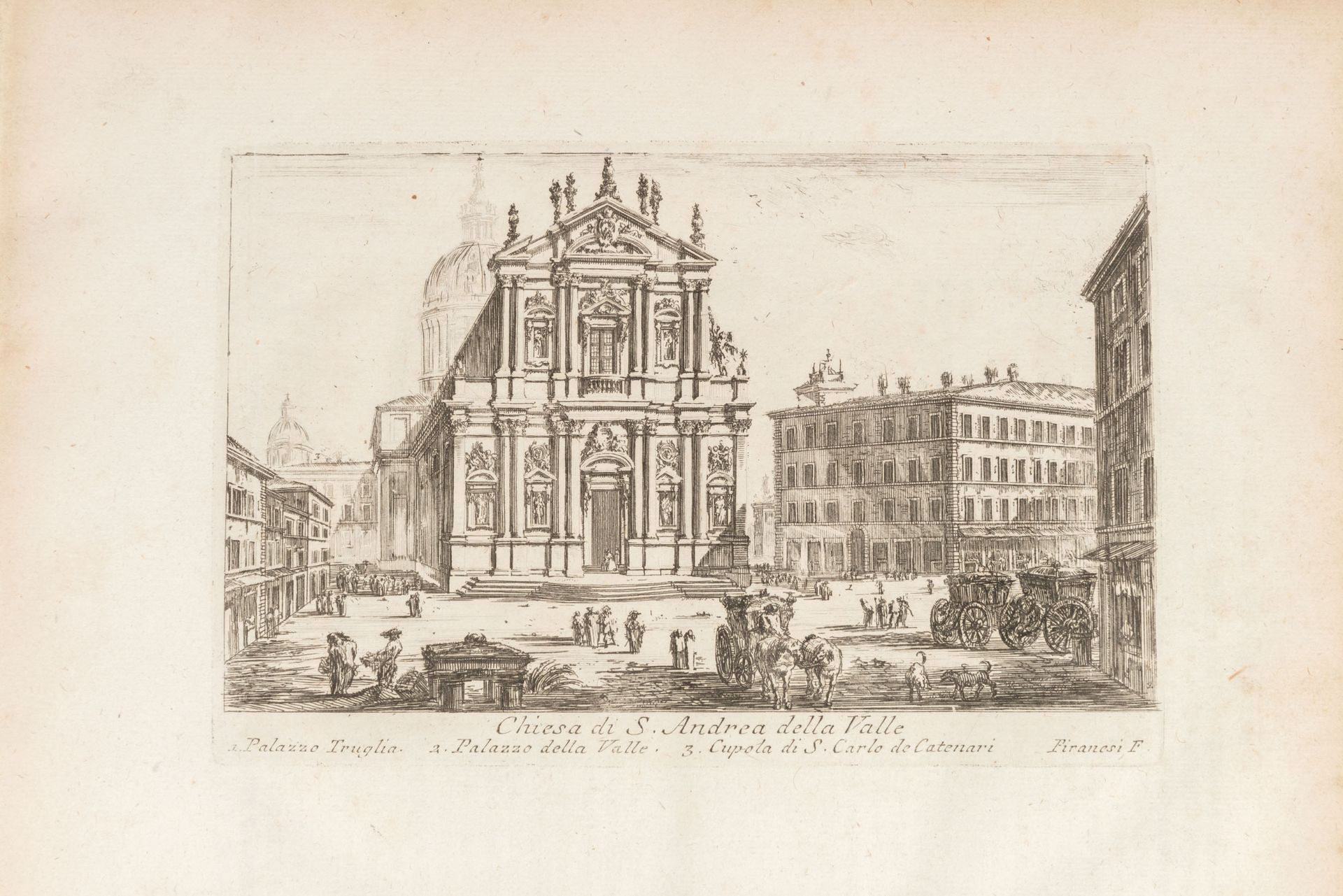 PIRANESI, Giovanni Battista (1720-1778); VENUTI, Ridolfino (1705-1763). Accurata e succinta - Bild 4 aus 4