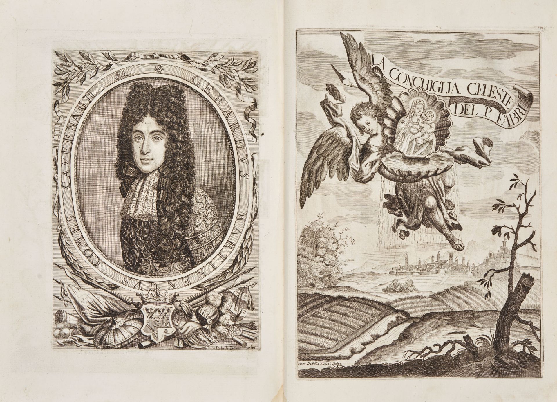 PICCINI, Isabella (1644-1732); FABRI, Giovanni Battista (18th). La conchiglia celeste. Venice: