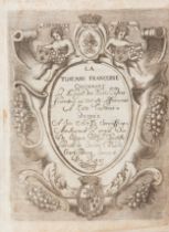 [HERALDRY] L'HERMITE DU SOLIER, Jean-Baptiste de (1610-ca.1670). La Toscane Françoise. s.l. (ma