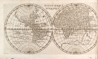 CLÉVER, Philipp (1580-1622). Introductio in universam geographiam. Braunschweig: Buno, 1672.