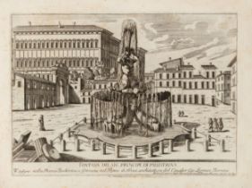 VERGELLI, Giuseppe Tiburzio (c. 1610-1690). Le fontane publiche delle piazze di Roma moderna. Rome: