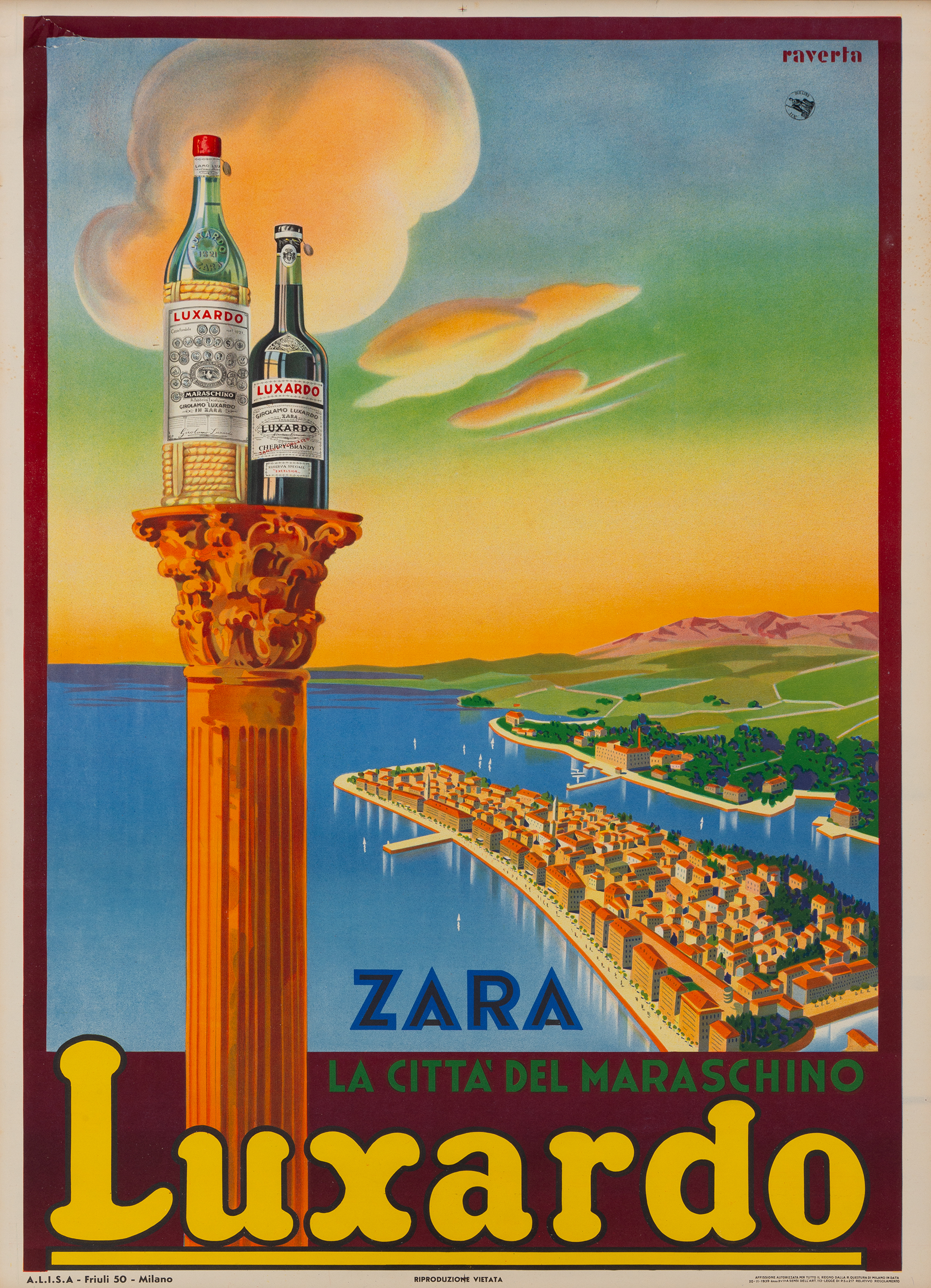 Zara, Città del Maraschino, Luxardo