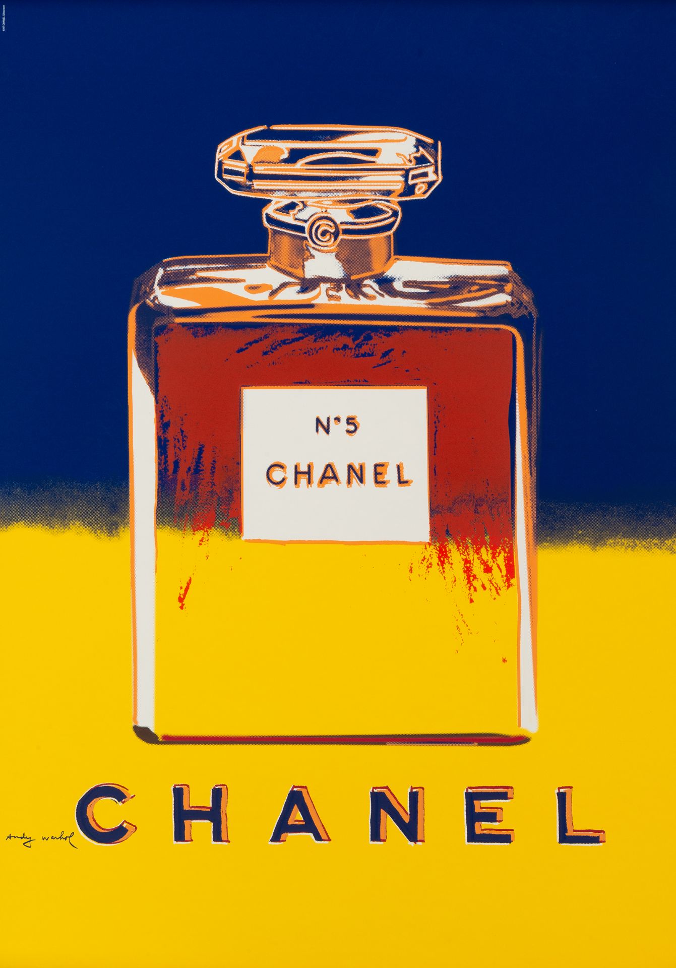 Chanel, Warhol [Yellow]