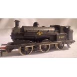 OO scale kit built saddle tank metal black 51457 Late Crest good build and finish, body loose on