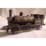 OO scale kit built 0.6.0 saddle tank L.M.S black 27384, good build and finish. P&P Group 1 (£14+