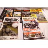 Wargaming and Military Modelling magazines; Wargames Illustrated x58, Military Modelling x13,