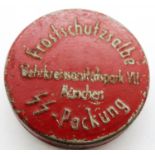 WWII German Waffen SS winter lip balm, issued for the Eastern Front. P&P Group 1 (£14+VAT for the