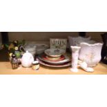 Quantity of mixed ceramics including Royal Albert. Not available for in-house P&P