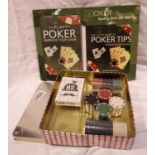 Poker book and DVD gift set. P&P Group 2 (£18+VAT for the first lot and £3+VAT for subsequent lots)