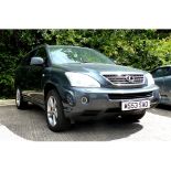 Lexus RX estate, 2007, automatic, grey, odometer reads 191563, 3.3L hybrid. MOT to January 2024.