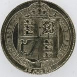 1892 silver shilling of Queen Victoria. P&P Group 0 (£5+VAT for the first lot and £1+VAT for
