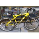 GT Aggressor 20 inch frame hardtail mountain bike, with 21 gears, Excel 515 forks and Shimano V