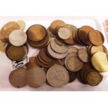 Quantity of mixed UK and world coins. P&P Group 1 (£14+VAT for the first lot and £1+VAT for