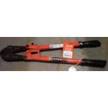 Pair of new and unused 18 inch bolt cutters. P&P Group 1 (£14+VAT for the first lot and £1+VAT for