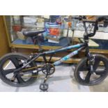 West Beach Bio Hazard 10 inch frame childs BMX, equipped with V brakes and back pegs. Not
